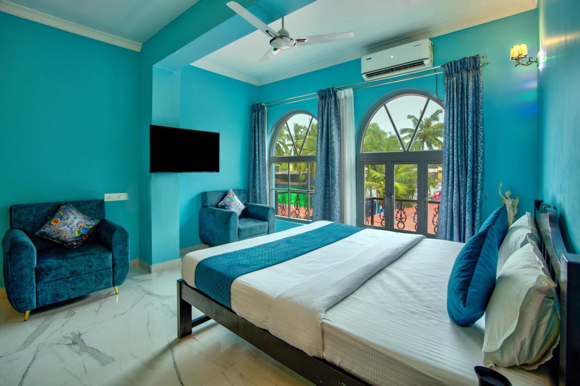 Candolim Beach White Residency Baga Exterior foto